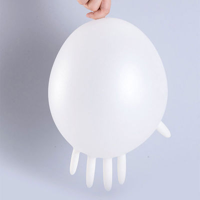 Transparent Disposable Vinyl Gloves Labor Protection Anti Acid PVC Elastic Gloves