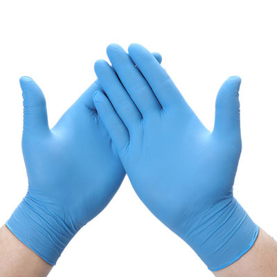 12X24CM Nitrile Safety Gloves / En455 Nitrile Gloves S M L XL