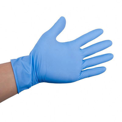 12X24CM Nitrile Safety Gloves / En455 Nitrile Gloves S M L XL
