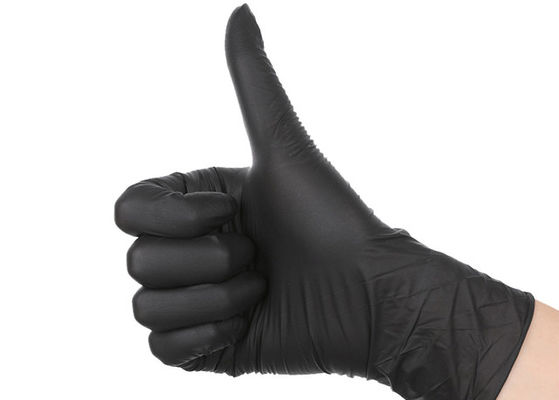 EN455 EN374 Nitrile Safety Gloves / Disposable Nitrile Vinyl Gloves