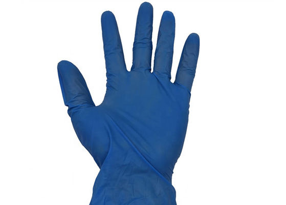 EN455 EN374 Nitrile Safety Gloves / Disposable Nitrile Vinyl Gloves
