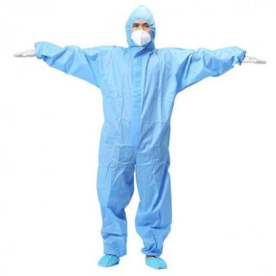 Signo Group 40Gsm  Disposable Protective Coveralls  Chemical Suit With Hood