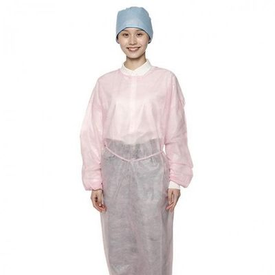 35gsm Patient Level 2 Disposable Isolation Gowns Sterile PP Clinical Gowns