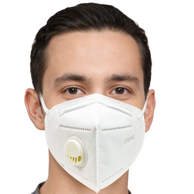 Adults 5Ply Disposable Protective Face Mask KN95 With Single Valve