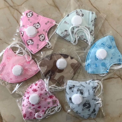 3D design Kids Printed Mask  / Children'S Face Mask  With Valve