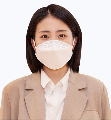 4 Layer fish Shape Face Mask Particulate Respirators Custom Logo