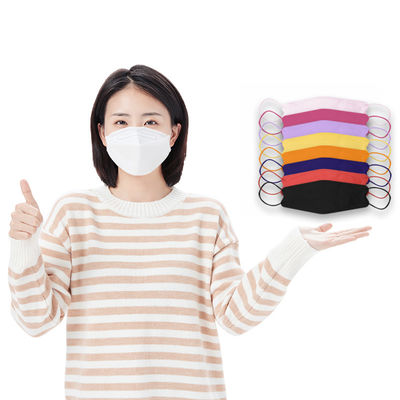 4 Layer fish Shape Face Mask Particulate Respirators Custom Logo