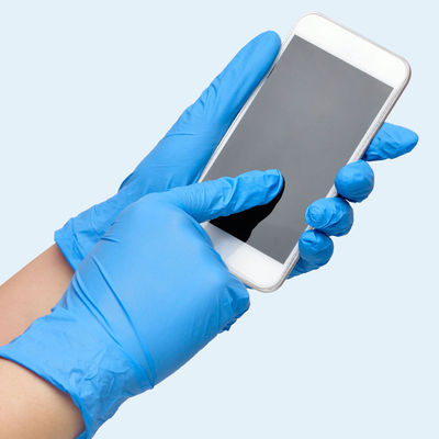 Tearproof ASTM D6319 Nitrile Surgical Hand Gloves Disposable Medical Gloves