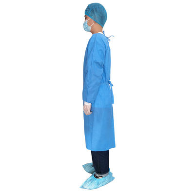 ISO13485 Fluid Repellent Disposable Surgical Gowns S M L XL XXL Comfortable