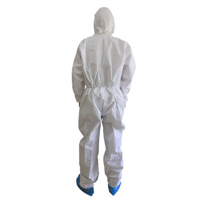S M L XL 2XL 3XL 4XL Microporous Disposable Medical Coverall Breathable