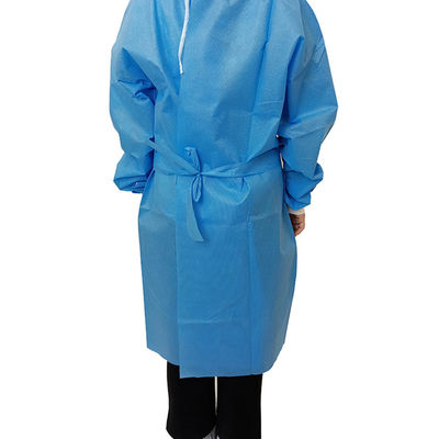 S M L XL XXL Sterile Surgical Gown Reinforced Long Sleeve Round Neck