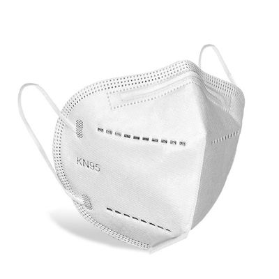 KN95 Disposable Protective Face Mask Single Valve 5 Plys Non Woven