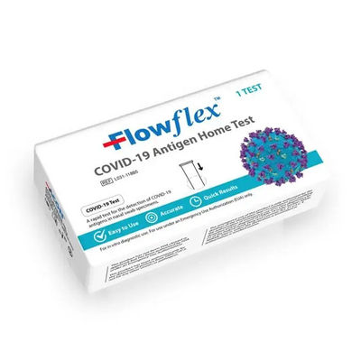 FDA Flowflex Home Test Kit Nasal Specimen Nasopharyngeal Test Kit