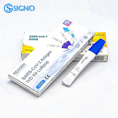 25pcs Clear 19 Rapid Testing Nasal Nasopharyngeal Oropharyngeal Saliva