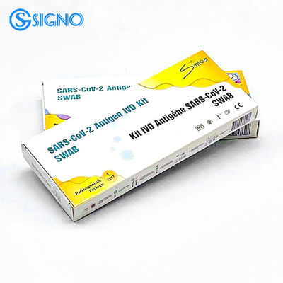 25pcs Clear 19 Rapid Testing Nasal Nasopharyngeal Oropharyngeal Saliva