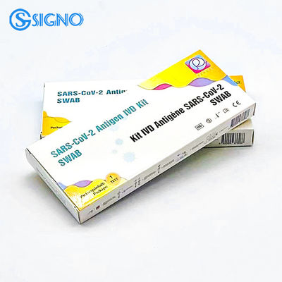 25pcs Clear 19 Rapid Testing Nasal Nasopharyngeal Oropharyngeal Saliva