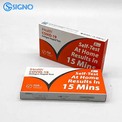 IHealth 15 Minutes Clear 19 Rapid Test Rapid Home Test Kits FDA Dip Swab