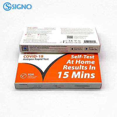 IHealth 15 Minutes Clear 19 Rapid Test Rapid Home Test Kits FDA Dip Swab