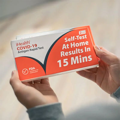 IHealth Clear 19 Rapid Self Test Nasal Swab FDA At Home Kits