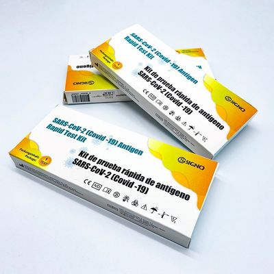 Saliva Sputum Self Rapid Antigen Test Kit Nasal Swab Signo IVD Diagnostic
