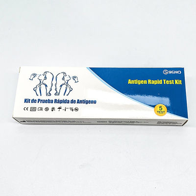 Antibody Antigen Sars Cov 2 Rapid Test Kit Nasal Swabs / Throat Swab Class II