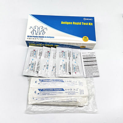 Home Use Rapid Antigen Self Test Kit 15 Minute Chemical Assay Method