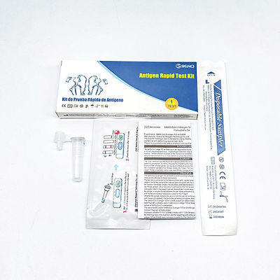 OEM ODM Rapid Antigen Test Kit Nasal Swab / Throat Swab Medical Diagnostic