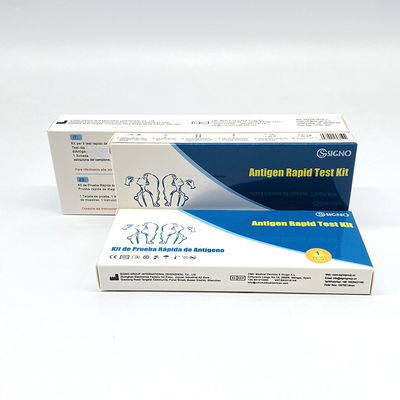 Diagnostic Saliva Antigen Swab Test Kit One Step Sets For PCR Test