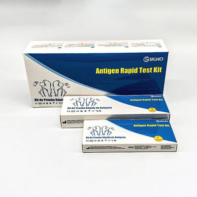 Saliva Sputum Nasal Antigen Rapid Test Cassette Flocked Nylon Tip Swab Antigen Test Kit