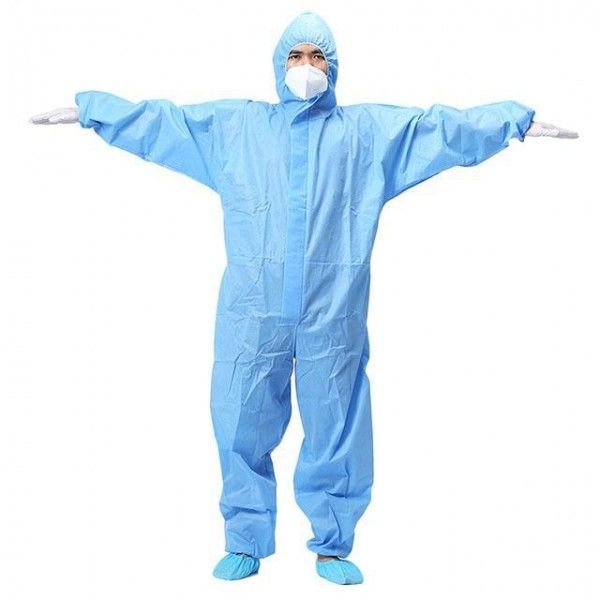 Signo Group 40Gsm  Disposable Protective Coveralls  Chemical Suit With Hood
