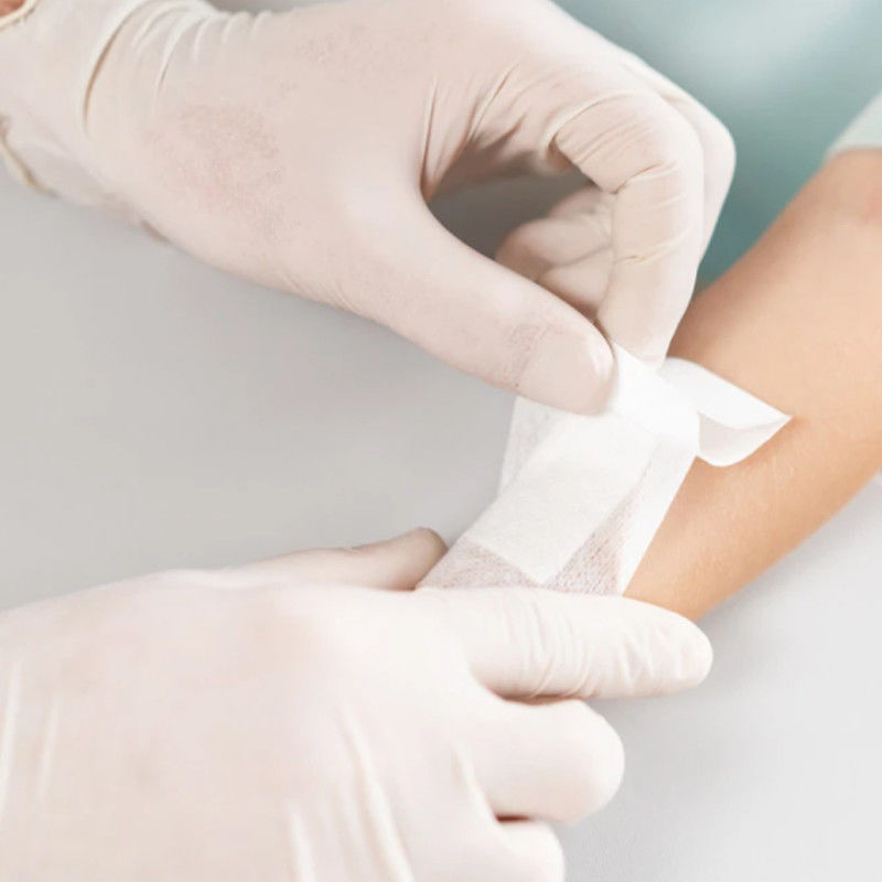 Waterproof ISO13485 Hospital Latex Gloves Class I Medical Surgical Gloves