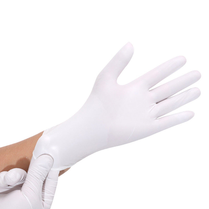 SIGNO Milky White Powdered Latex Gloves Disposable NO LEAKAGE