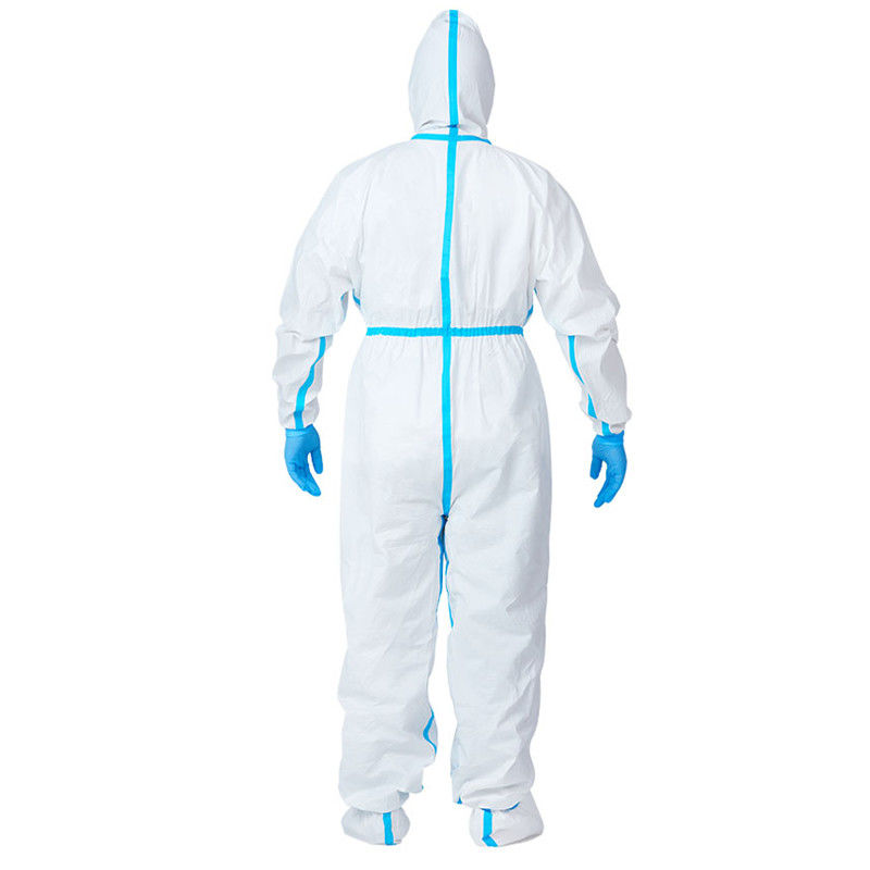 EN14126  Against Blood Disposable Protection Clothing Medical Protective Coverall