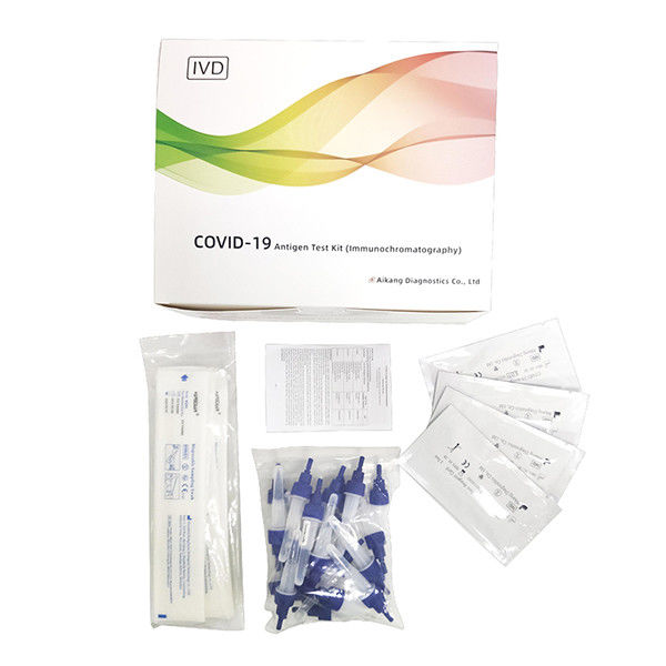 25pcs Clear 19 Rapid Testing Nasal Nasopharyngeal Oropharyngeal Saliva