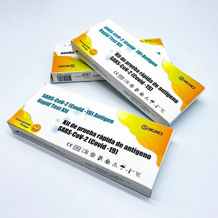 Saliva Sputum Self Rapid Antigen Test Kit Nasal Swab Signo IVD Diagnostic